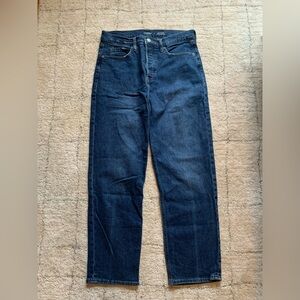 Straight leg jeans